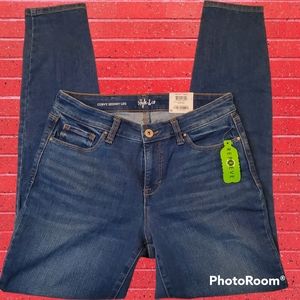 Style & Co Blue Jeans  Curvy Skinny Leg size 6L women